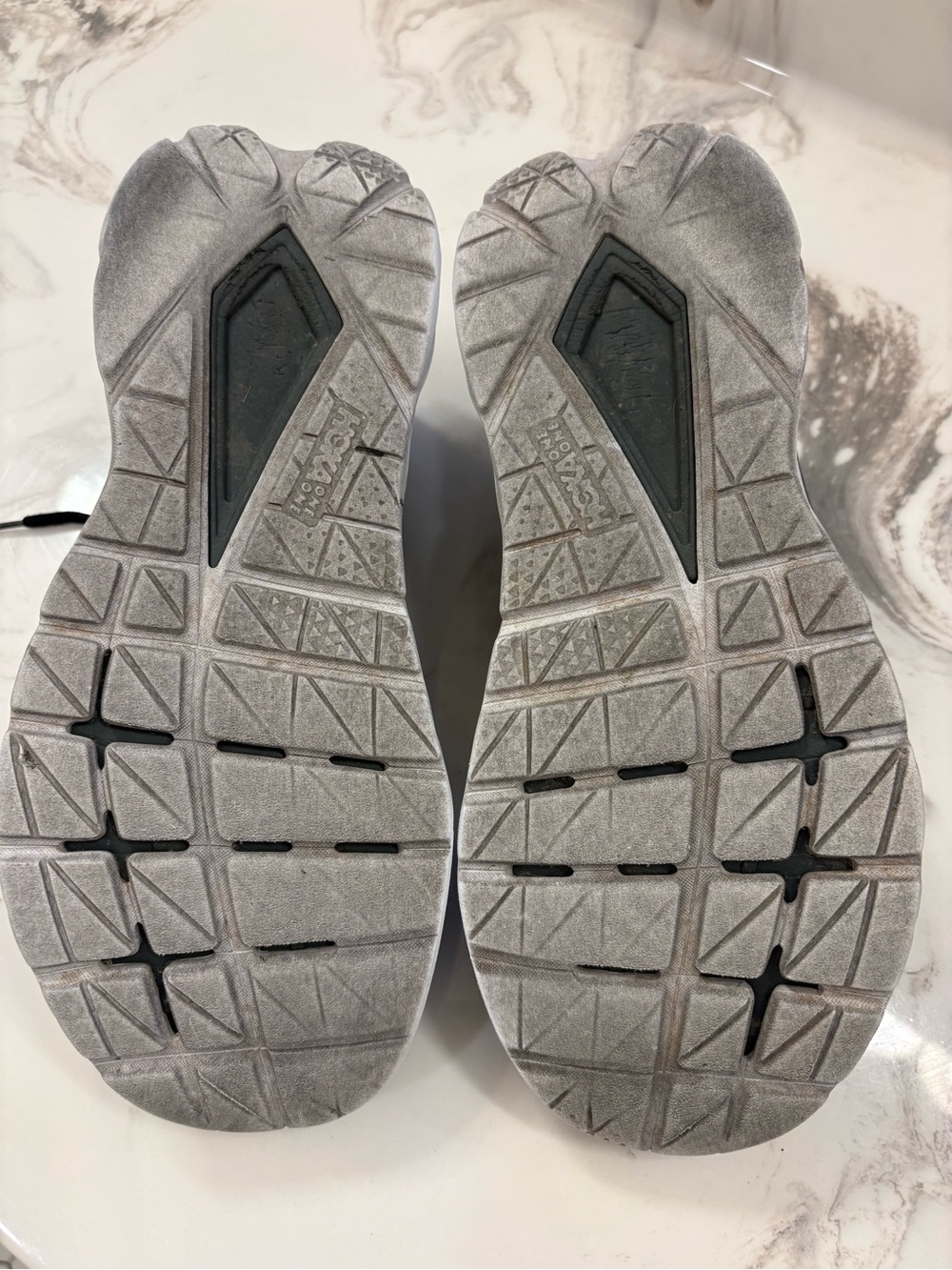 HOKA ONE ONE Mach 4 Running Shoes Women's Size 9.5 Black Gray - Picture 10 of 11